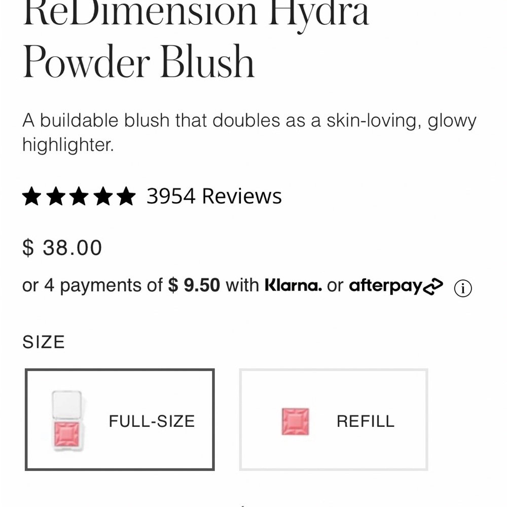 Like New! RMS ReDimension Hydra Powder Blush - Picture 6 of 6